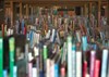Photograph of lots of books in a library