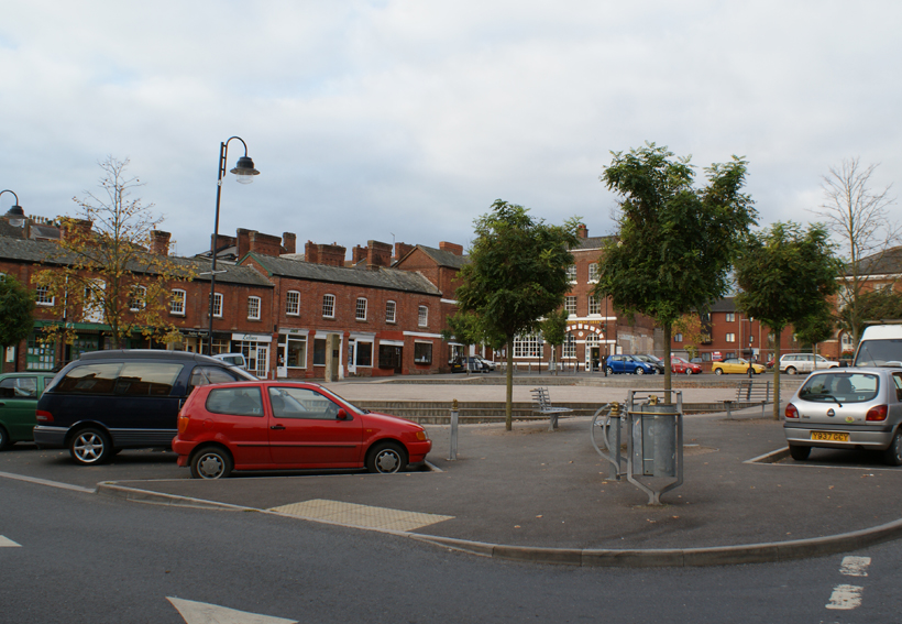Photograph of Crediton Market Square