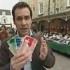 Photograph of Tim Muffett holding Stroud local currency