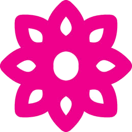 Graphic representation of a flower