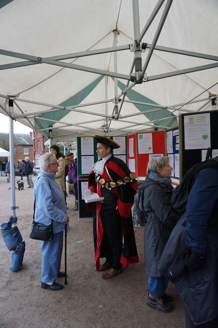 Photograph of the Town Crier