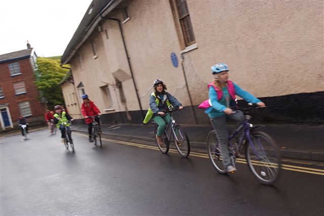 Photograph taken by Kate Bailey at the 350 event in Crediton in 2009