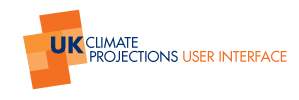 Logo for the UK Climate Projections User Interface web site