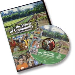 DVD cover for "The Power of Community – How Cuba Survived Peak Oil"