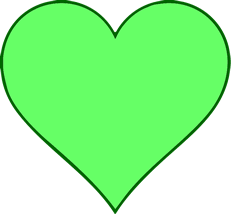 green heart
