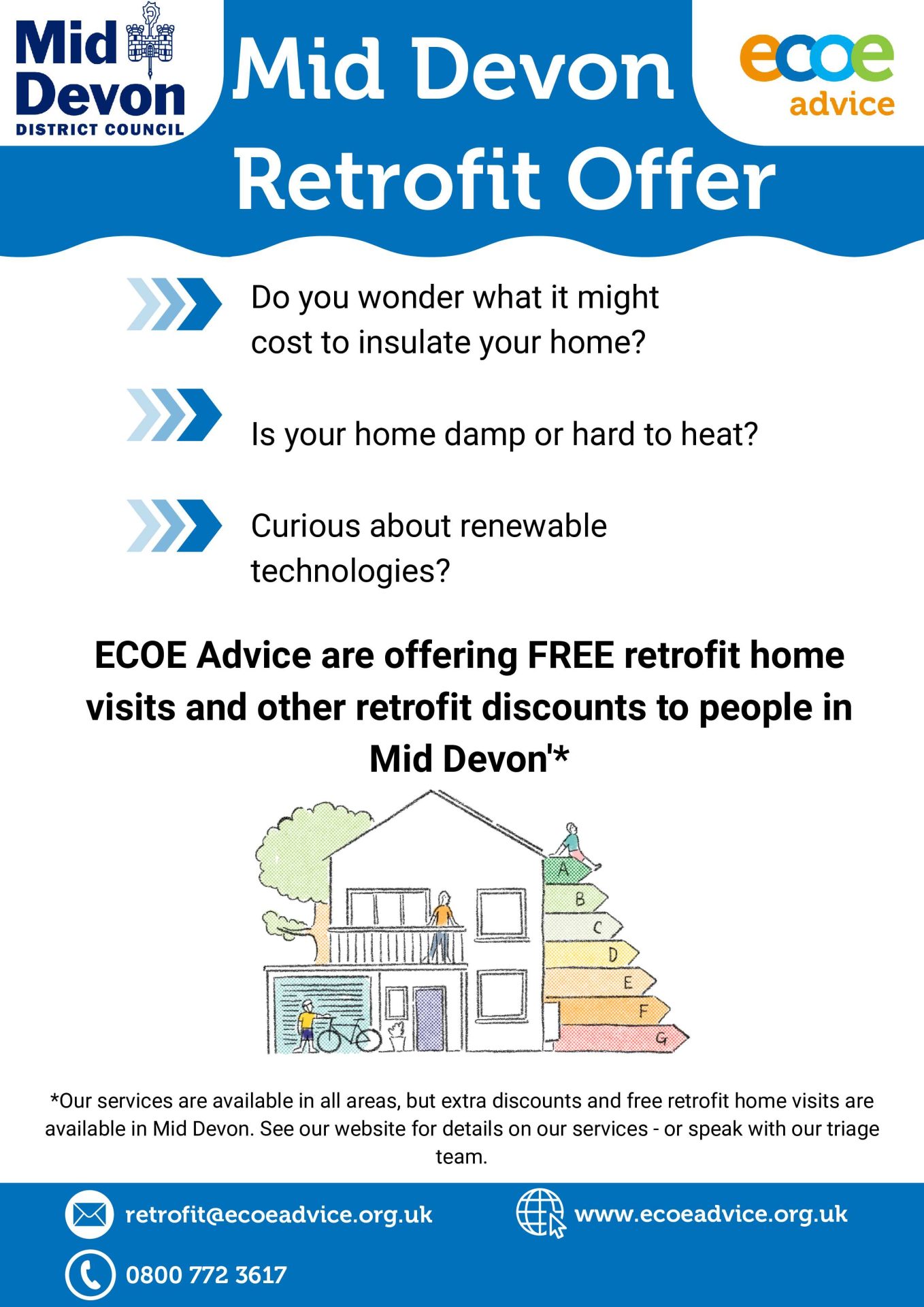 ECOE advice re MDDC retrofit offer